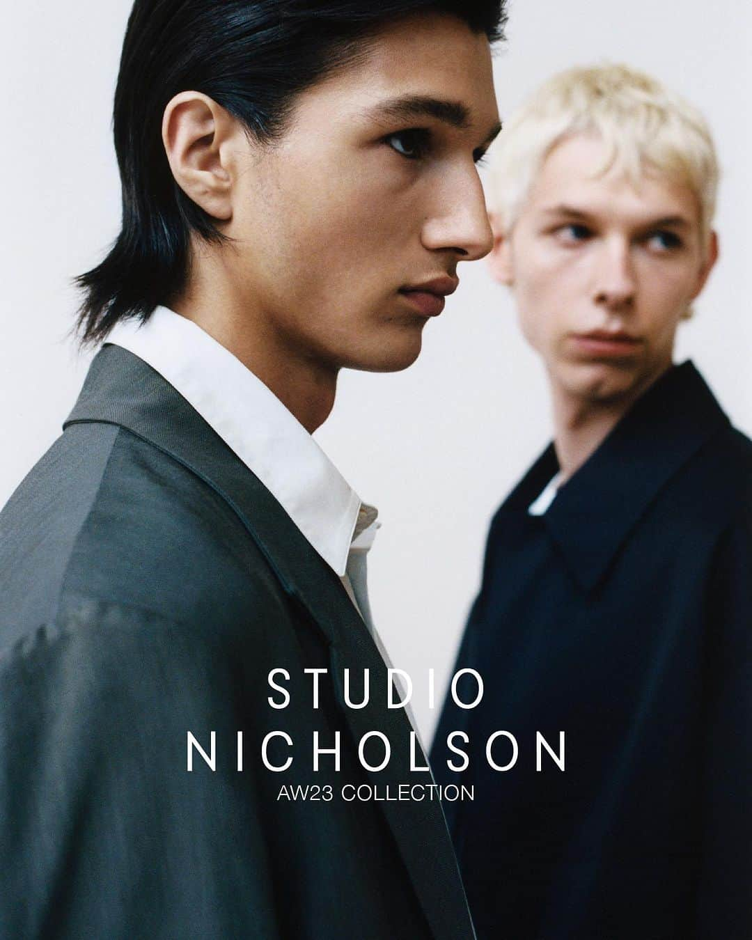 スタジオ ニコルソンのインスタグラム：「Discover AW23 Men’s Tailoring | Available online and in stores | #studionicholson」