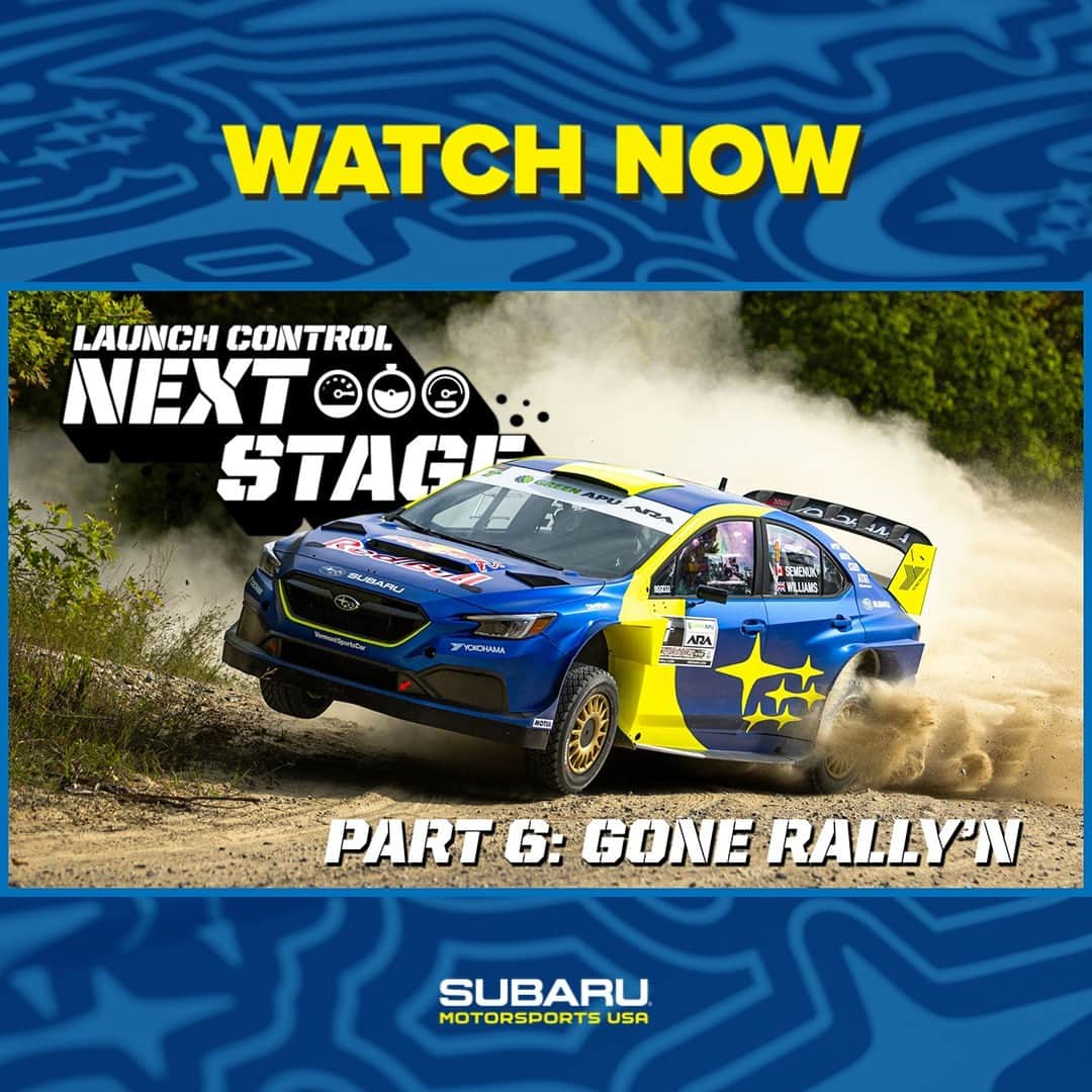 Subaru Rally Team USAさんのインスタグラム写真 - (Subaru Rally Team USAInstagram)「NEXT STAGE - Part 6: Gone Rally'n - Subaru Launch Control  After an intense 18 months of design, build, and testing, the brand new 2023 #SubaruWRX rally car makes its competition debut at the Ojibwe Forests Rally in Minnesota. With @BrandonSemenuk and @KeatonWilliams_ already crowned as ARA Champions for the second time, the Subaru Motorsports USA team is focused on proving the new car under the harsh conditions of competition.  Watch now: Link in bio  #subaru #launchcontrol #rally #motorsports #testing #behindthescenes #youtube #docuseries #WRX」9月13日 23時05分 - subarumotorsportsusa