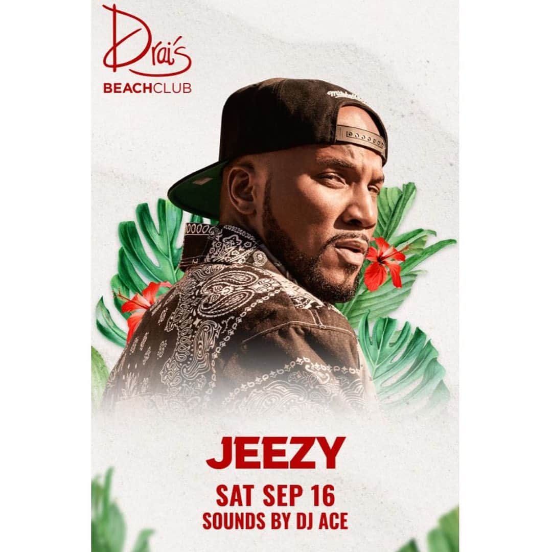 ヤング・ジージーさんのインスタグラム写真 - (ヤング・ジージーInstagram)「Vegas! Let’s go up this weekend. Meet me at Drai’s Nightclub on the 15th and the Beach Club on the 16th. ⛄️」9月13日 23時19分 - jeezy