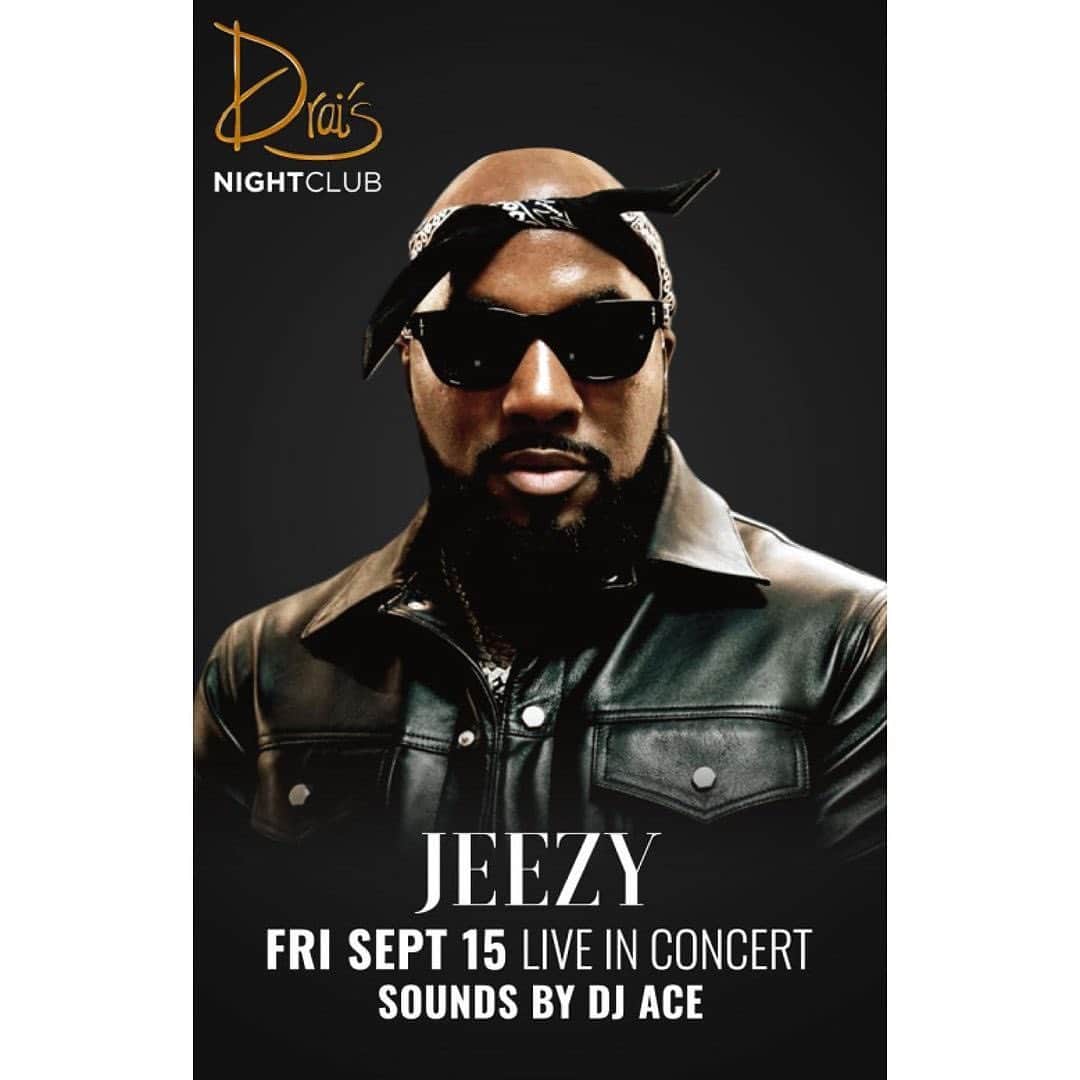 ヤング・ジージーのインスタグラム：「Vegas! Let’s go up this weekend. Meet me at Drai’s Nightclub on the 15th and the Beach Club on the 16th. ⛄️」