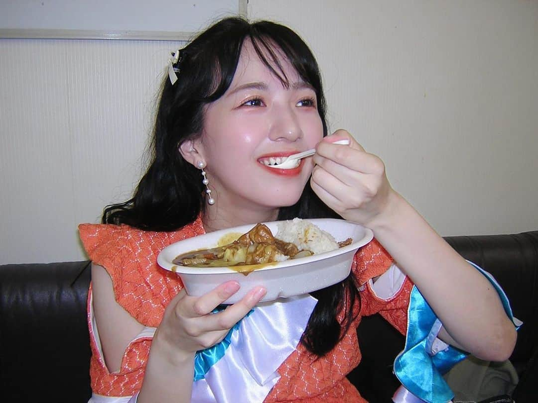 はるちろさんのインスタグラム写真 - (はるちろInstagram)「カレーはかれえ🍛 #デジカメ撮影 #アイドル #カレー」9月13日 23時32分 - 123haruchiro