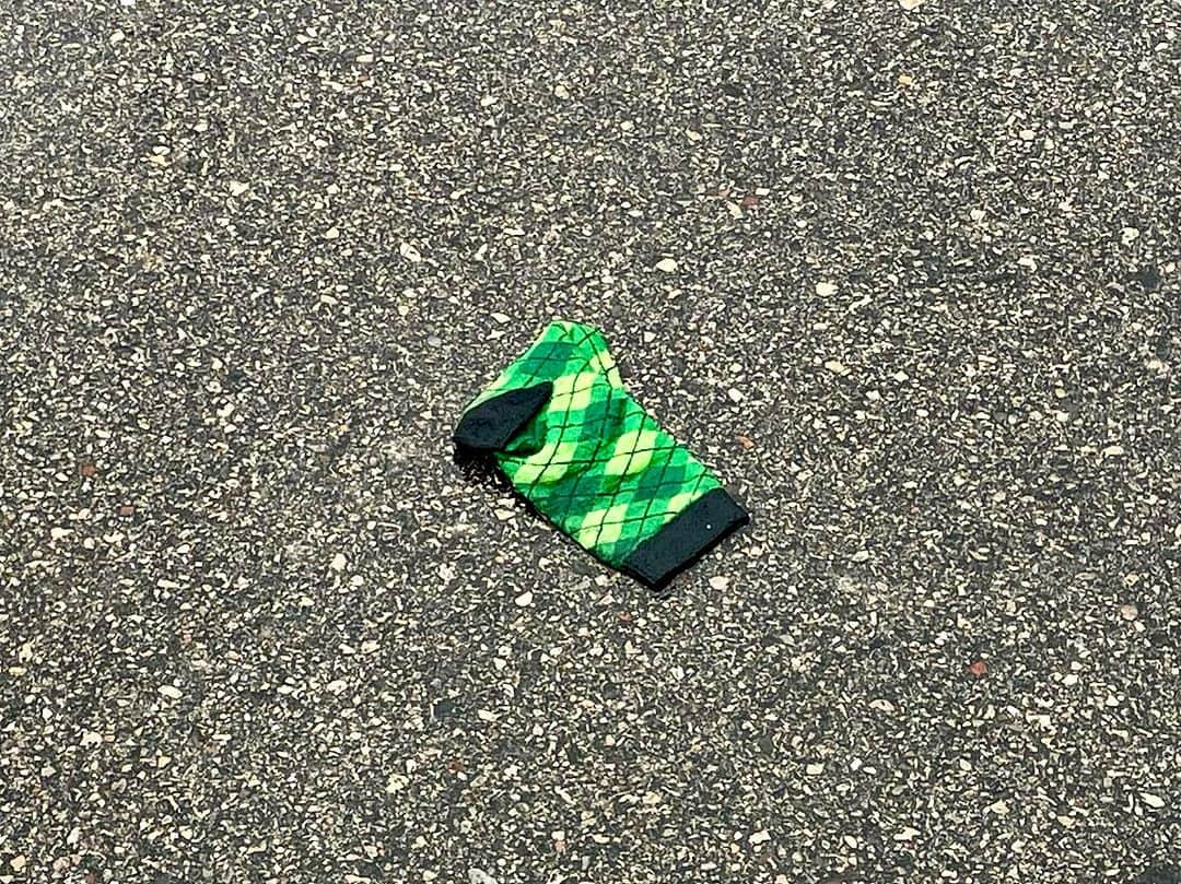 アウル・シティーのインスタグラム：「Alas, the verdant and intricate green argyle, woven with care by fair hands, has been forsaken, leaving its twin somewhere, bereft and cold. A quest, nay, a dire mission, a stranger must undertake to seek this wayward hosiery, for a sole sock is naught but a forlorn wanderer in this world, and the stranger’s foot, a lonely pilgrim in need of its companion. Smh tbh」