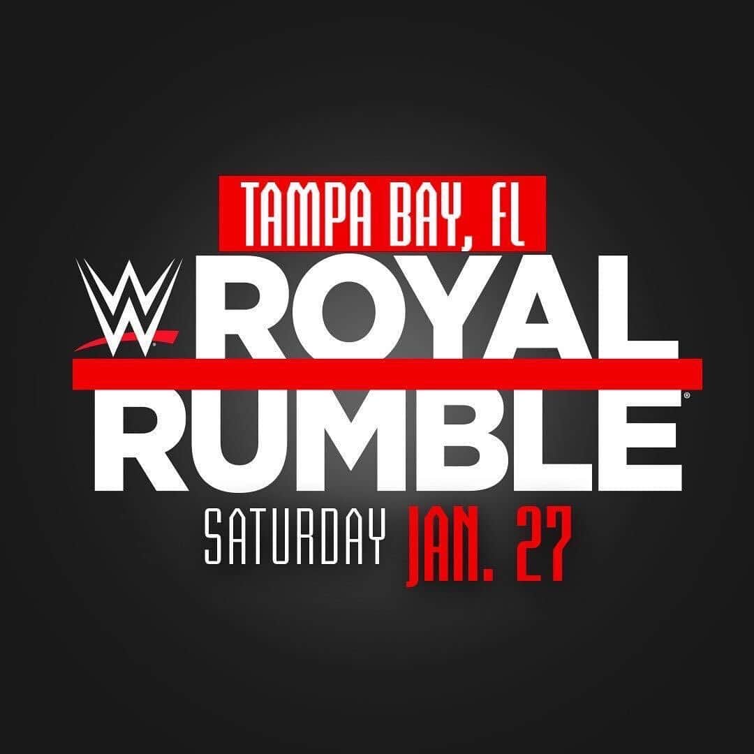 WWEのインスタグラム：「Tampa Bay is set to host the 37th #RoyalRumble on Jan. 27, 2024! @tropicanafield」