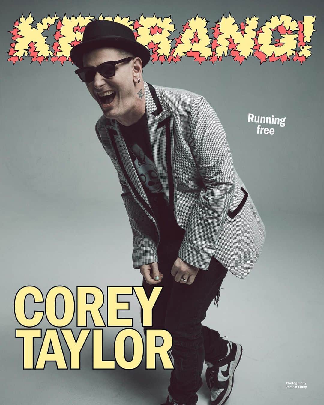 Kerrang!のインスタグラム：「Kerrang! Cover Story 🤘🏼   “You either take advantage of what you’ve got going on now, embrace it and live in that moment, or you watch it fade away”   Author. Presenter. Musician. Plus actor. There’s nothing Corey Taylor can’t do, and with new solo album CMF2 he’s fully seized the opportunity to flex his creative muscles. Meeting The Great Big Mouth in London, we get into his ’70s-inspired process, how it differs to Slipknot, and what his younger self would make of it all…  Read the interview now at the link in bio 🔗  ✍️: @nickruskell  📸: @pamelalittky  🎨: @aledsavedlatin   #kerrangcoverstory」
