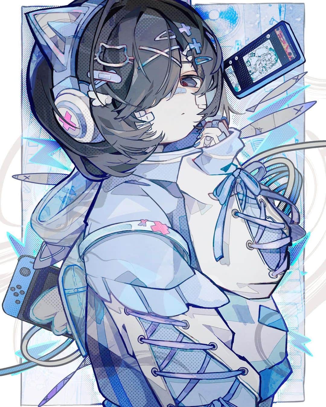 のインスタグラム：「3/30  #originalcharacter  #originalart  #artistsoninstagram」