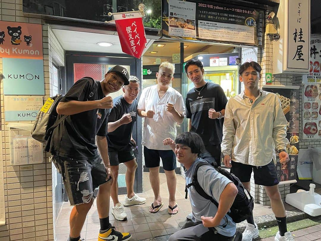 瀧澤謙太さんのインスタグラム写真 - (瀧澤謙太Instagram)「🔥🏴‍☠️TEAM FUG🏴‍☠️🔥　@fired_up_gym   #世田谷　#経堂　#新中野　#へぎそば桂屋 #RIZIN #格闘技　#MMA」9月14日 10時26分 - kentatakizawa_mma