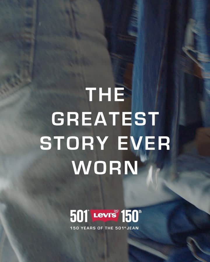 Levi’sのインスタグラム：「Chapter 137: Love Affair  For 35-years, one woman has shared her husband's heart with his favorite pair of 501® jeans. Tap the link in bio to read more and stay tuned for the next chapter as we celebrate #150YearsOf501 as worn by you.」