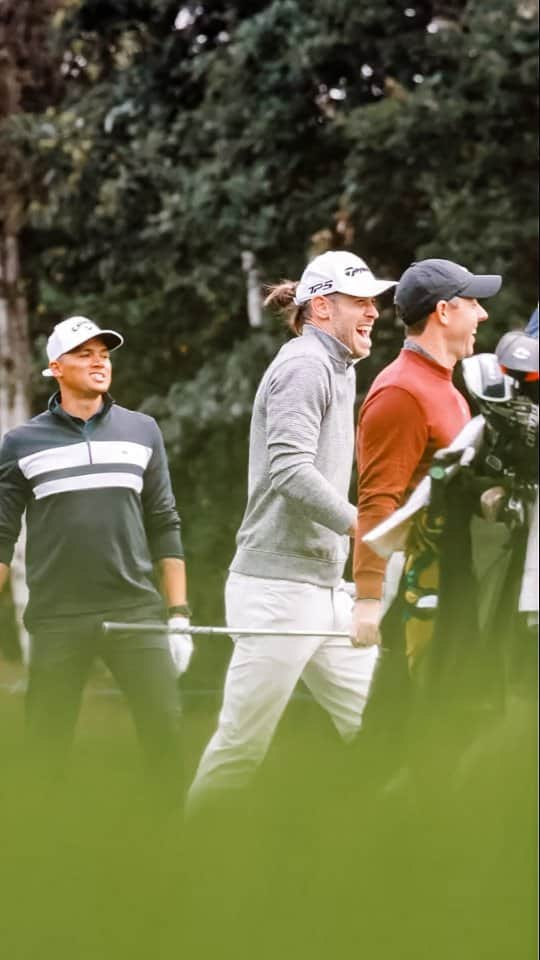 ガレス・ベイルのインスタグラム：「Pro-Am at the #BMWPGA with @rorymcilroy @jjenas and J.P. McManus. Doesn't get any better than that. #BMWGolfsport」