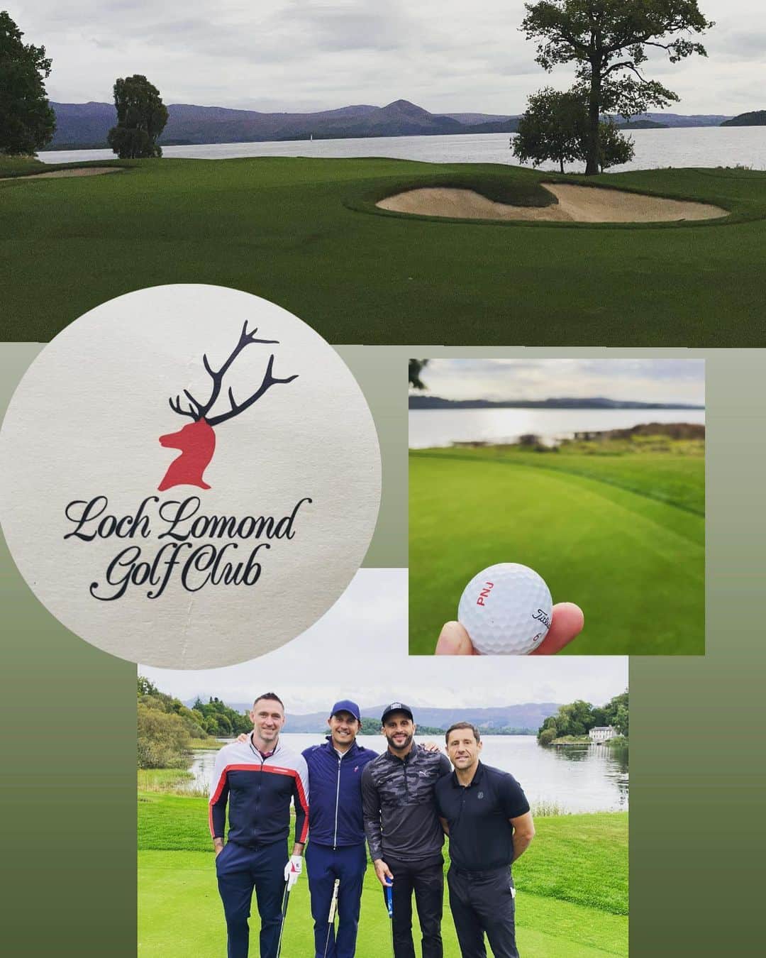 フィル・ジャギエルカのインスタグラム：「What a day @lochlomondgolfclub ⛳️🏴󠁧󠁢󠁳󠁣󠁴󠁿」