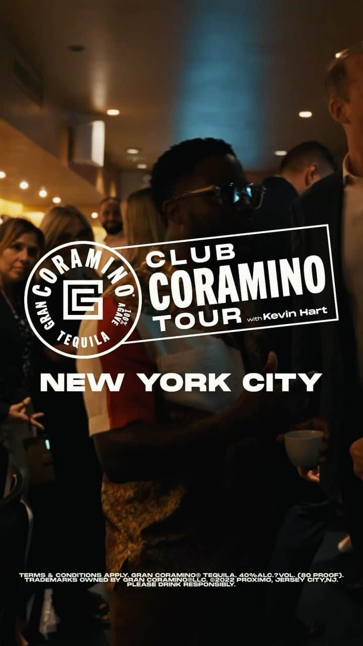 ケビン・ハートのインスタグラム：「My @grancoramino Road show continues….. Nothing better than having your feet on the ground and doing the work!!!!!! Loved meeting & engaging with the fans….your reaction to my tequila has been unreal. I love all of you and I thank you!!!!!! #HardWorkTasteDifferent」