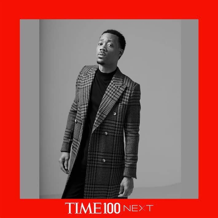 タイラージェームス・ウィリアムスのインスタグラム：「Beyond honored to make the 2023 #TIME100NEXT list and forever grateful to @time and @terrycrews for the kind words and continued love. My heart is so incredibly full. ❤️❤️❤️❤️  📸: @iamjamesanthony」