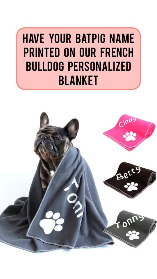 French Bulldogのインスタグラム：「💥 NEW 💥 French Bulldog Name Personalized Blanket! 🐶🐾 Have your Frenchie name on this soft and lightweight blanket! 🪶🌨💤😴  . . . . . .  #frenchie #frenchieoftheday #französischebulldogge #franskbulldog #frenchbulldog #frenchieworld #frenchiepuppy #dog #dogsofinstagram #bulldog #bulldogfrances #フレンチブルドッグ #フレンチブルドッグ #フレブル #frenchbulldogsofinstagram #batpig #buhi #buhigram #buhistagram」