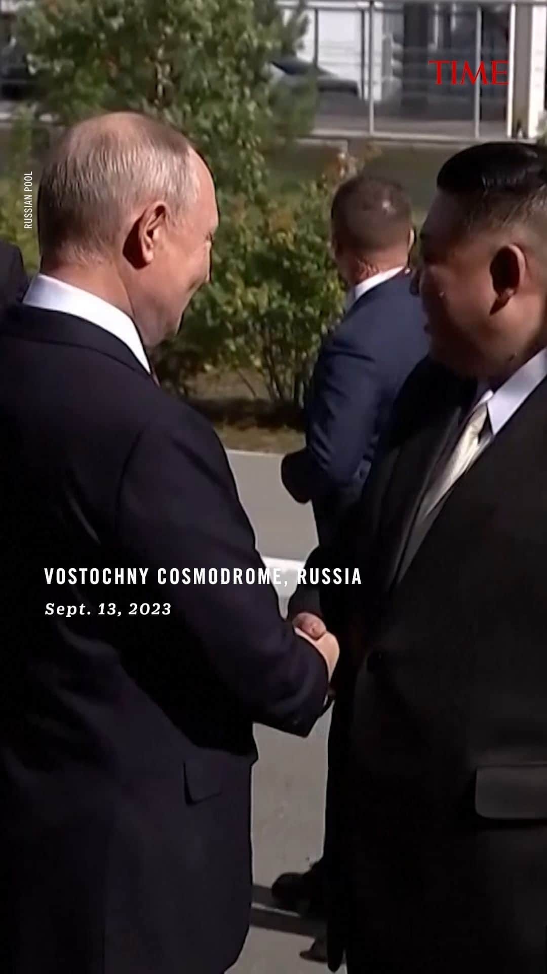TIME Magazineのインスタグラム：「Kim Jong Un meets Vladimir Putin in Russia」