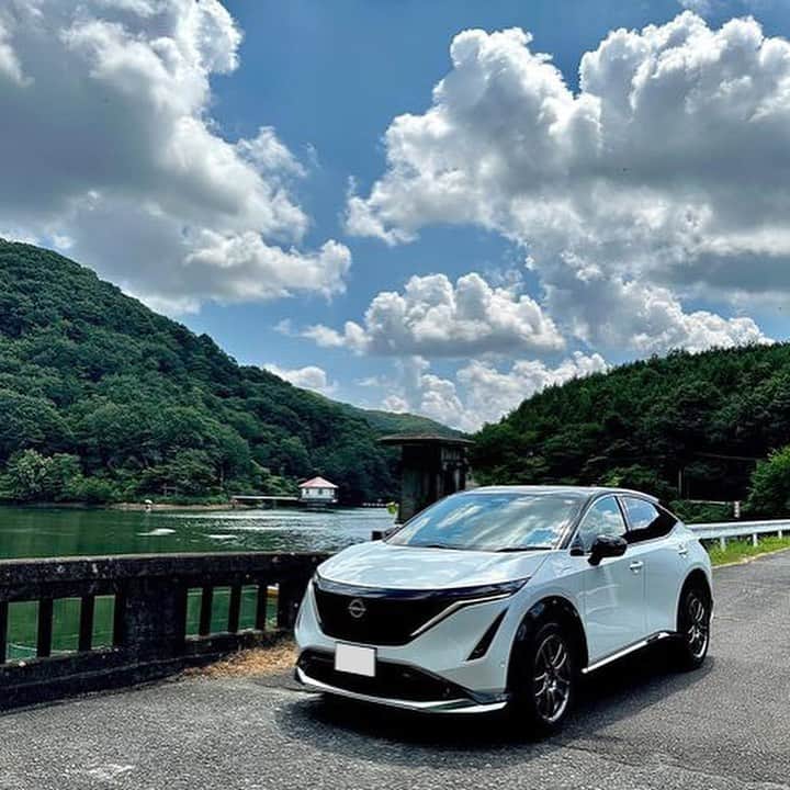 Nissanさんのインスタグラム写真 - (NissanInstagram)「Whoever said you can't fall in love with a car, clearly didn't know about the Nissan Ariya 😍  📸: @aranao_r32  #Nissan #NissanAriya #ElectricVehicle」9月15日 22時30分 - nissan