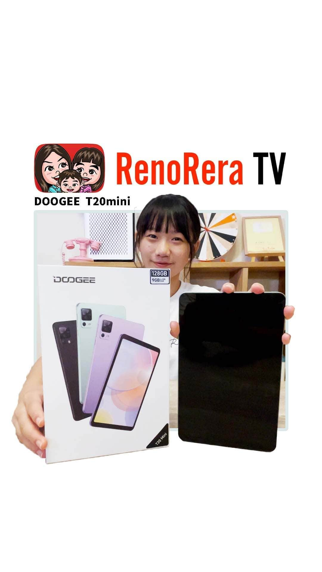 れのれらTVのインスタグラム：「【DOOGEE T20mini】  １万円代でスタイリッシュな最強タブレットをご紹介！DOOGEE T20mini！ https://www.amazon.co.jp/gp/product/B... 通常原価：19900円 割引：3000円クーポン+5%Code 割引コード：LQJUNHWH 取得価額：16915円 有効期間：9.10-10.10  #れのれらtv #コスパ #最強 #タブレット #DOOGEE #T20mini #コスパ最高 #コスパ最強 #コスパ良し #Andoroid #れのん #姉妹 #長女 #中学生 #ダンス #ダンス練習 #ミニタブレット  #れのれら #れのれら2023 2日前」