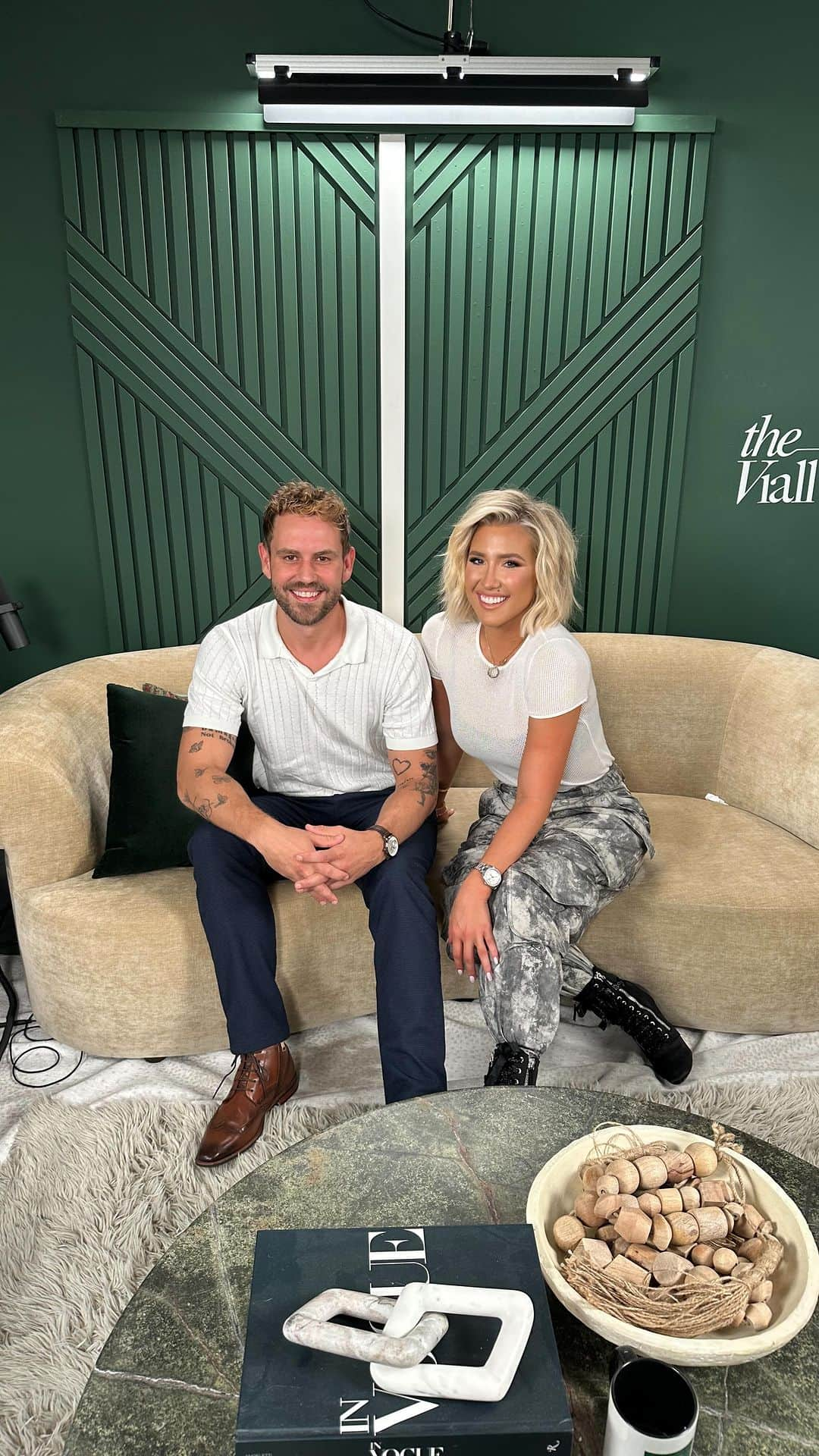 ニック・ビオールのインスタグラム：「One of Wildest episodes ever on The @viallfiles!  Savannah Chrisley is GIVING!! Don’t miss this Tea filled episode? Tomorrow!!!」