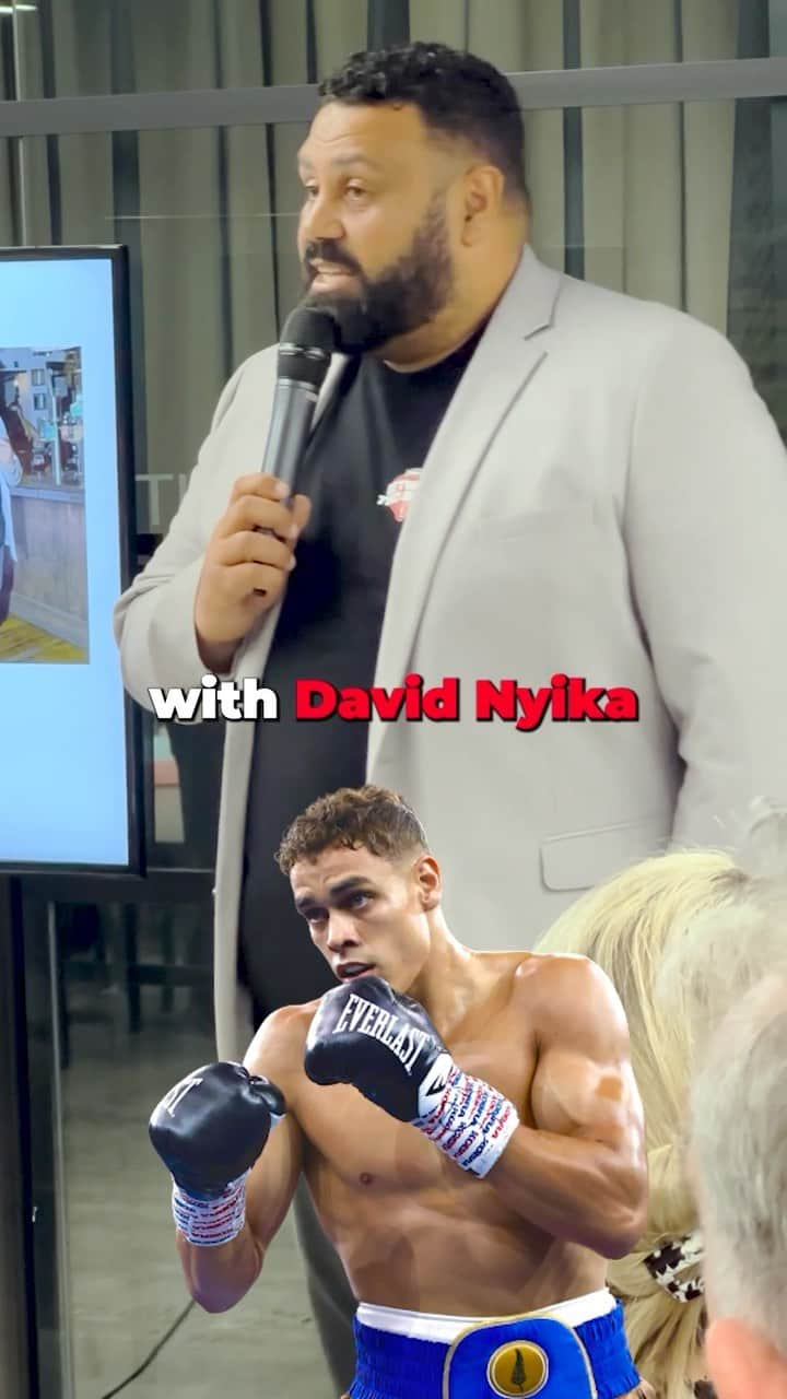 デイヴィッド・ニカのインスタグラム：「Hey @davidnyika, you ready for Round 2 yet? 😂🤦🏼‍♂️   #nzsport #boxingpodcast #nzpodcast」