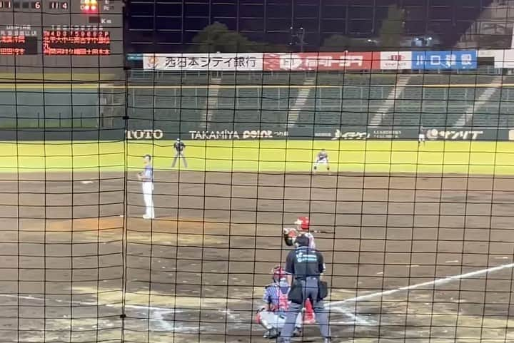 松本直晃のインスタグラム：「9/13 ホーム最終戦  勝利で締めくくる事ができました！  #九州アジアリーグ  #北九州下関フェニックス  #火の国サラマンダーズ  #埼玉西武ライオンズ #香川オリーブガイナーズ」