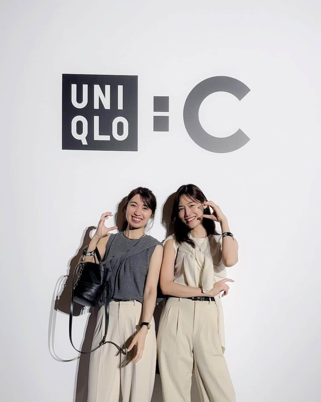 mikicoco00さんのインスタグラム写真 - (mikicoco00Instagram)「・ 「UNIQLO: C 」launch party🖤🤍  明日、9月15日発売のUNIQLO:C  ローンチパーティーに参加してきました！  着用したお洋服は #カシミヤクルーネックショートカーディガン  #カシミヤクルーネックショートセーター  みやちゃんとお揃い〜😚🫶 ベストでも、アンサンブルでもとっても可愛い♡ シルエットも綺麗で、着心地も抜群でしたよ！  是非チェックしてみてくださいね〜♥︎  #UNIQLO #UniqloC #ClareWaightkeller  #ユニクロ#LifeWear#ユニクロコーデ　 @uniqlo_jp @uniqlo_with」9月14日 21時02分 - mikicoco00