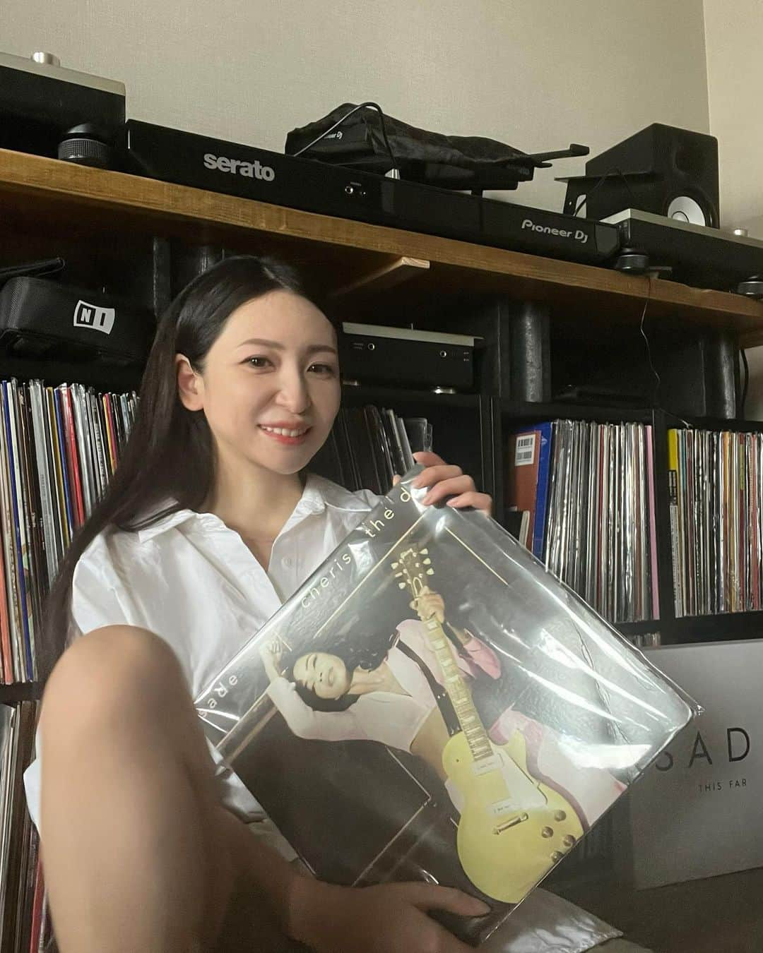 DJ LICCAのインスタグラム：「It's one of my favorites ◡̈  #sade #cherishtheday #sadecherishtheday  #record」