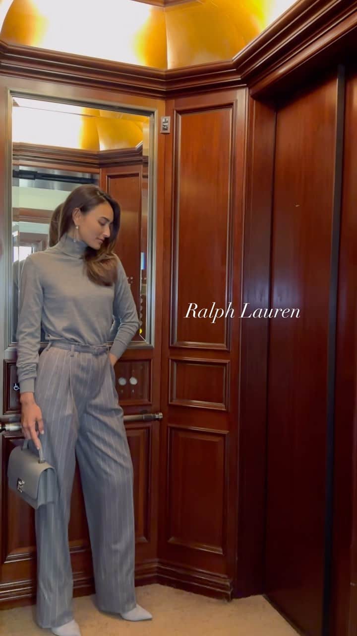 のインスタグラム：「★★★Ralph Lauren ★★★  styling @dodo_chiharu  H&M by me  #RL888 #ラルフローレン  #hair #mdkeup #mifunemake #mywork #mifunemovie」