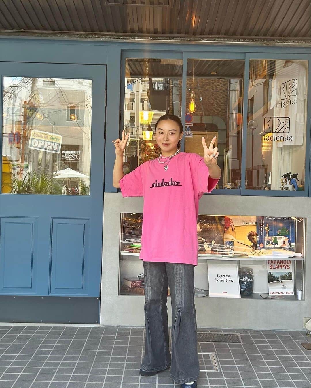 後藤早貴さんのインスタグラム写真 - (後藤早貴Instagram)「好きなcafe。 @hacienda_tokyo !!  ℹ️🖤coffee!  #hacienda #mindseeker #me #gosaki」9月14日 19時49分 - gosakicchi