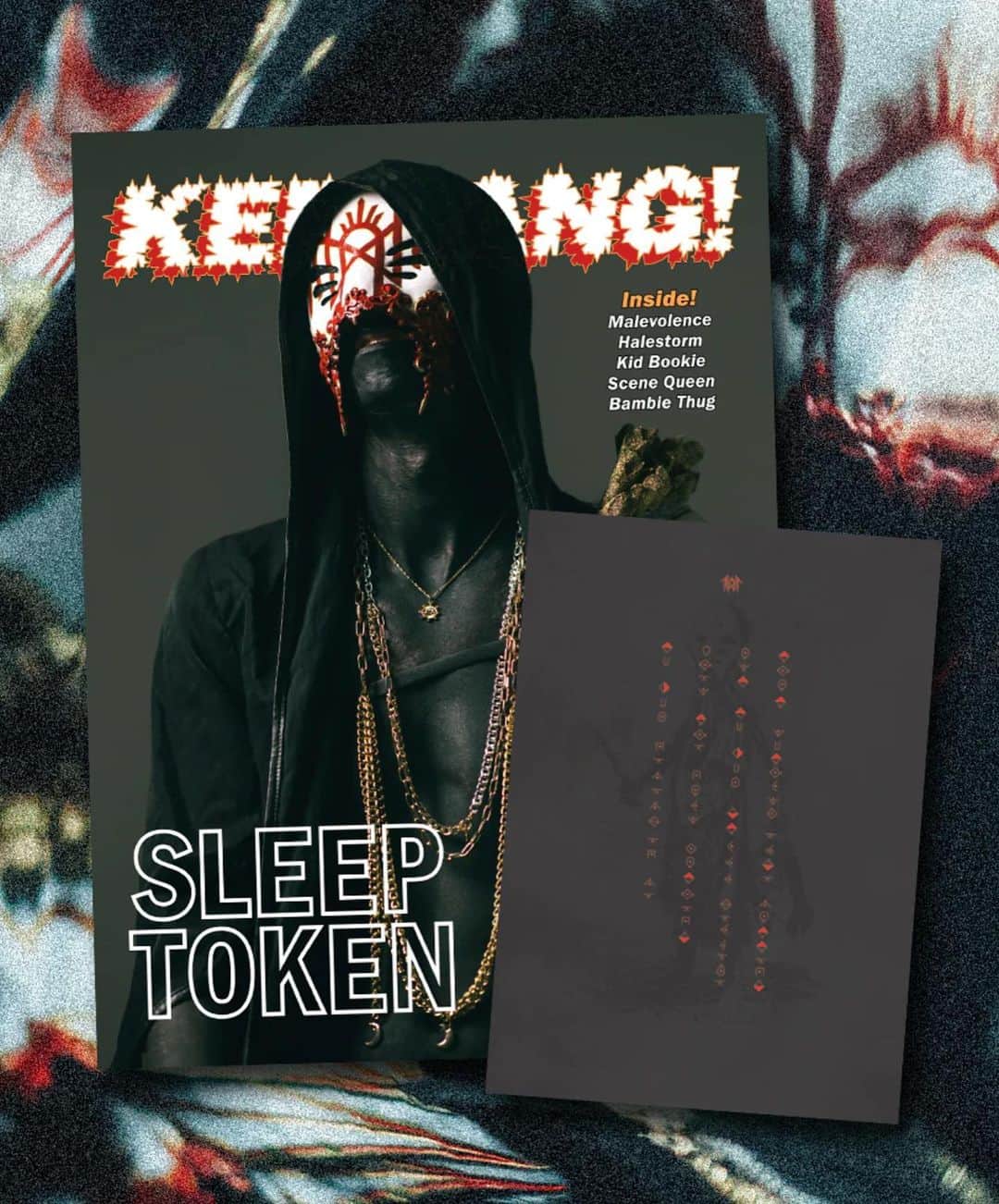 Kerrang!さんのインスタグラム写真 - (Kerrang!Instagram)「From mysterious cult to a multiversal sensation: Inside Sleep Token’s phenomenal rise – only in the new print issue of Kerrang!   Plus! We also have a limited number of bundles featuring a world-exclusive art print hand-stamped by the band! Order yours now at the link in bio 🔗  Worship 🖤」9月14日 20時00分 - kerrangmagazine_