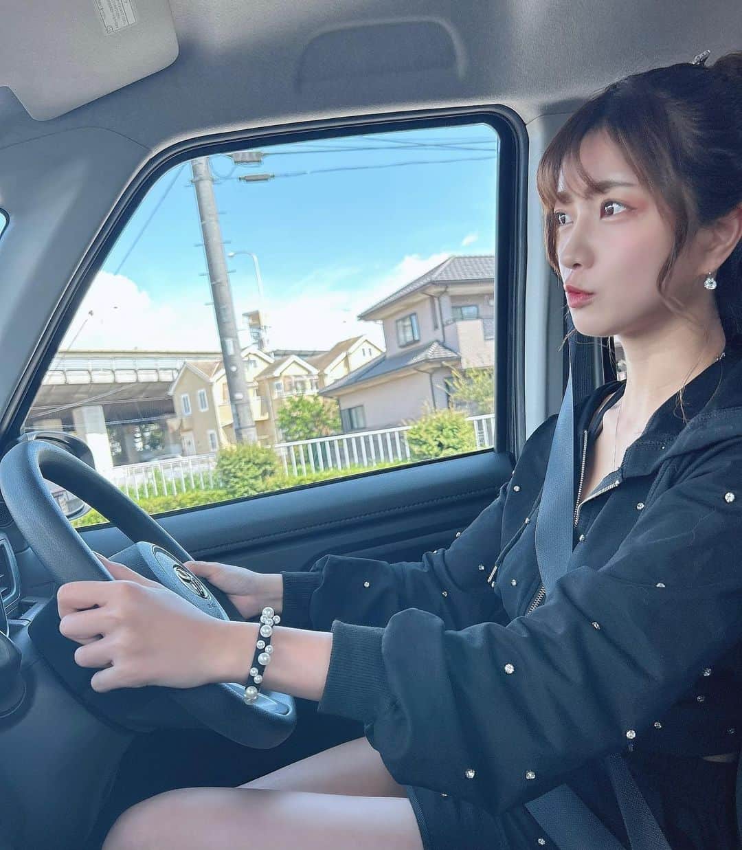 中山星香さんのインスタグラム写真 - (中山星香Instagram)「一緒にドライブする？  #助手席  #彼氏目線  #ドライブ」9月14日 20時13分 - seika0705n