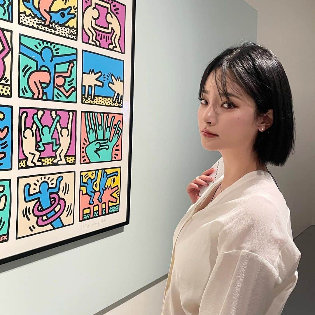 ジョンハさんのインスタグラム写真 - (ジョンハInstagram)「사랑은 쓰레기통에 @banksy #keithharing」9月14日 20時21分 - 1993kg