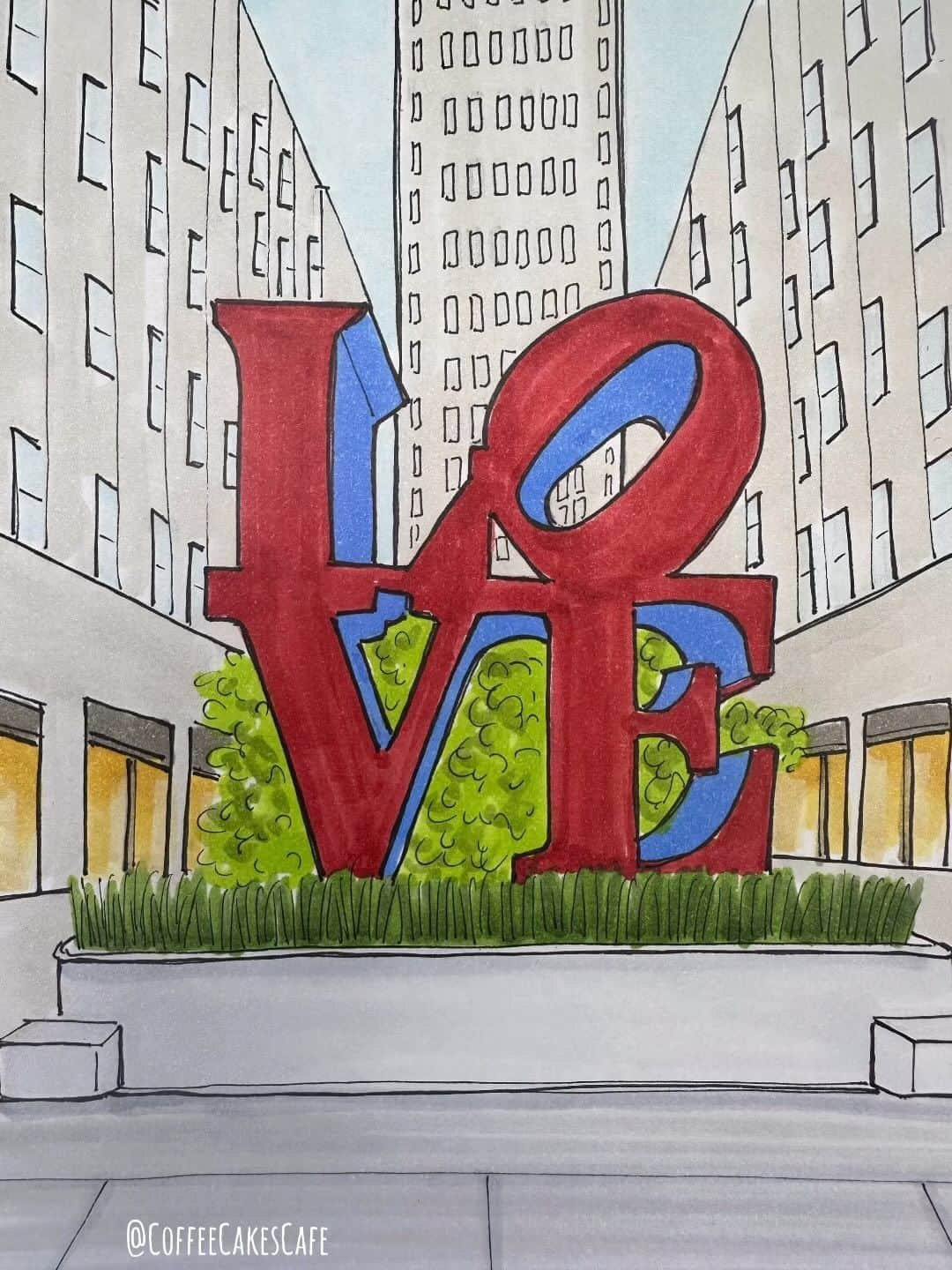 RIASIMのインスタグラム：「The LOVE SCULPTURE created by @robertindiana is back and it’s at @rockefellercenter !!! ❤️  . Date: September 13 - October 24 . For fun pics and videos for those not in the city, or will not be here during the time the sculpture is at the Rockefeller Center, check out the following accounts: . @nystepbystep ✨ @kiariladyboss ✨ @nyclovesnyc ✨ @divasennyc ✨ @ritafloresart ✨ . Have a wonderful day everyone!! ❤️😁 . . . . . . . #rockefellercenter #rockefellercentre #rockefellerplaza #rockefellercenternyc #stopmotionanimation #coffeecakescafe #robertindiana #robertindianalove #lovesculpture #lovesculpturenyc #prettycitynewyork #made_in_ny #westvillagelife #westvillage #westvillagenyc #nycart #nycartist」