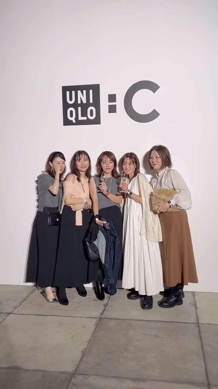 0510_nanaのインスタグラム：「❥ ❥ ❥UNIQLO:C   9月15日発売する @uniqlo_jp 新ライン UNIQLO:Cのローンチパーティーに行ってきました。  イギリスのデザイナー、クレア・ワイト・ケラーによるエフォートレスで洗練されたスタイル。  みんなそれぞれUNIQLO Cのアイテムを使ったコーデで参加。  写真で見る以上にみんなが着ているところを見るとさらに素敵なデザインだなと、欲しいアイテムが増えたて困ってるところ。  私が着用していたのは #ボリュームスリーブブラウス  #コンフィールタッチロングブーツ   詳細はまたあげます。  #uniqloc #ユニクロ #uniqlo #ユニクロコーデ #locari #骨格ストレート #骨格ストレートコーデ#プチプラコーデ #パーソナルカラーオータム  #イエベ秋 #イエベ秋コーデ #40代コーデ #アラフォーコーデ #50代コーデ #アラフィフコーデ」