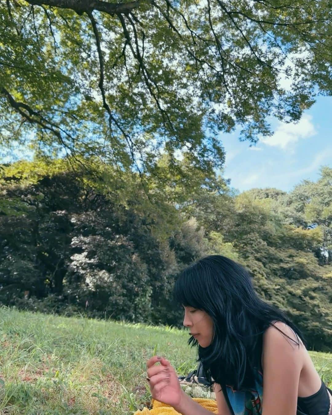 のインスタグラム：「まだ夏諦めてないっす 🧚‍♀️🦋🪼🐬🌱🪸」