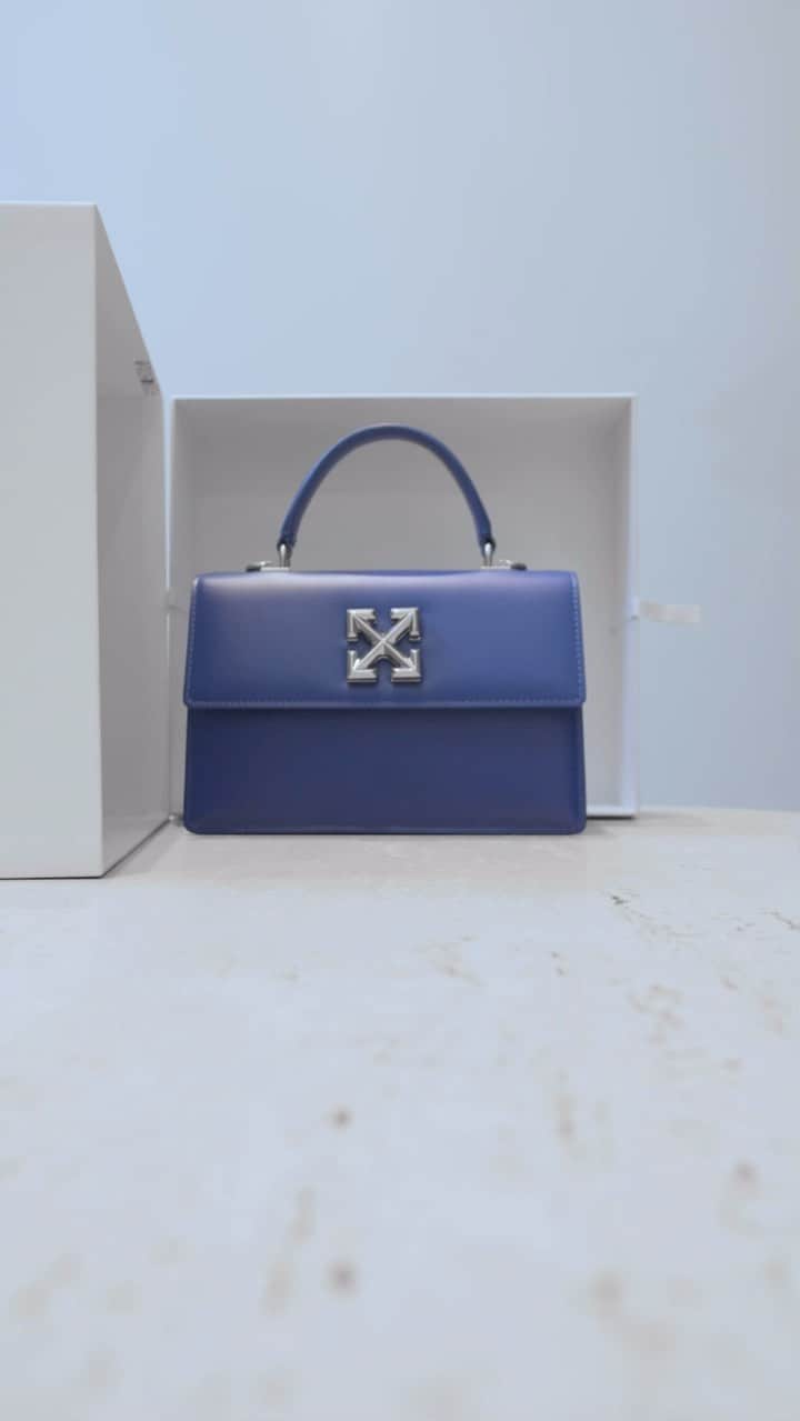 OFF-WHITE C/O VIRGIL ABLOHのインスタグラム：「Off-White™ blue “Jitney” 1.4 bag now available online at off---white.com and at select Off-White™ boutiques worldwide」