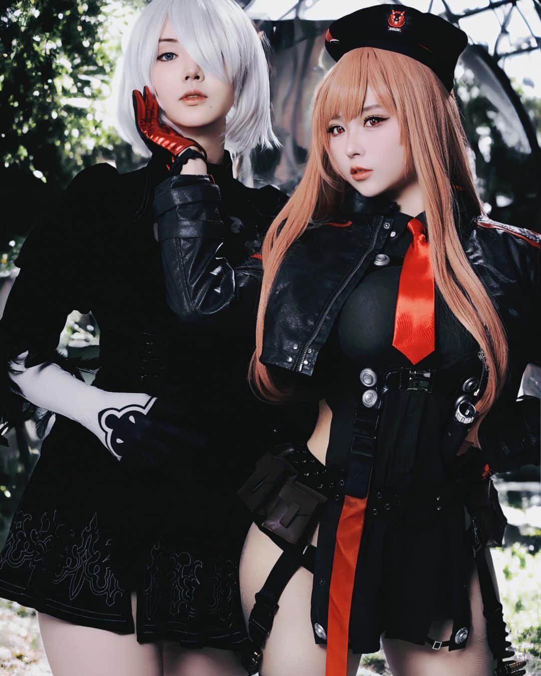 YingTzeのインスタグラム：「Hello Commanders !「GODDESS OF VICTORY: NIKKE」 x 「NieR:Automata」! ⭐ is happening now   Have you recruited your favourite NieR character? SHOW US 🫶  Believe it or not ! This is our first time shooting tgt ! Do you wanna see more collab in the future ?  #NIKKEMYSG #NIKKExNier」