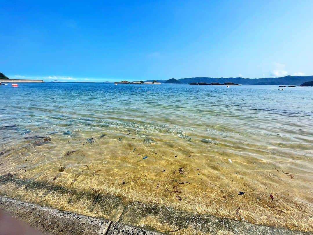 兼田恵さんのインスタグラム写真 - (兼田恵Instagram)「夏の思い出☀️  うみだーーーー！  スイカ割り🍉したのだけど4枚目の割れたスイカを喰らう子供たちが、ゾンビものでよく見る光景に見えて笑ってしまった🤣  ふくちゃん(わんこ)も良い子で一緒に海を走れてたのしかったー✨  そんな大分の海の思い出。  #大分 #大分の海 #海水浴 #スイカ割り #夏休み #夏の思い出」9月14日 14時57分 - earl_megu