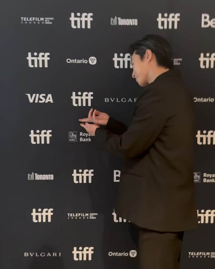 パク・ソジュンのインスタグラム：「@tiff_net  #tiff #concreteutopia」