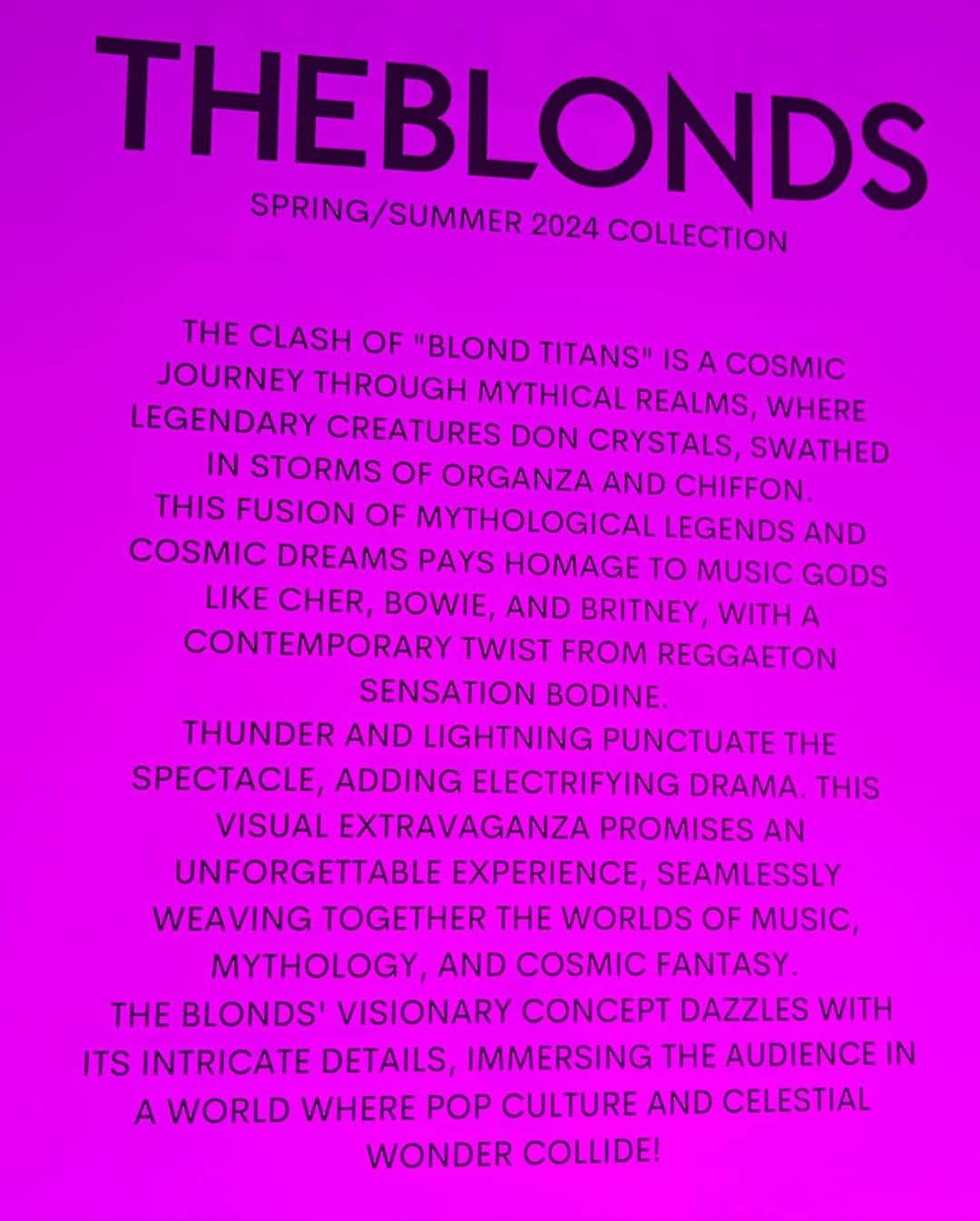 Bodine Koehlerさんのインスタグラム写真 - (Bodine KoehlerInstagram)「COSMIC FANTASY DREAM 🦄 @theblondsny DÁNDONOS UNA NOCHE INOLVIDABLE ! Un honor de poder ser parte de algo tan especial 💖los amo @phillipeblond @davidblond gracias una vez más 💖」9月14日 21時15分 - bodine.x