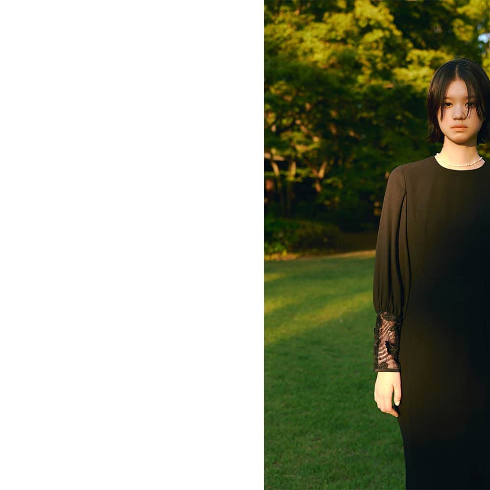 のインスタグラム：「23 NEW COLLECTION  © 2023 kaene  #kaene #dress #occasionwear  #2023fallwinter」