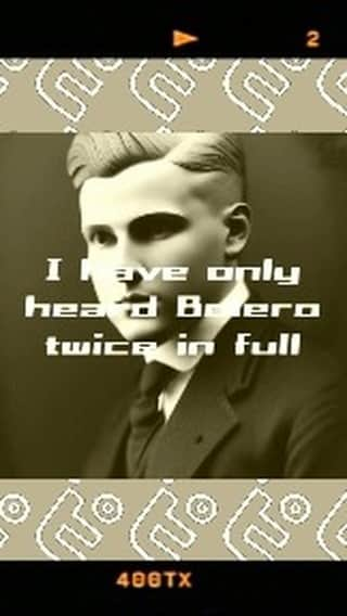 南川朱生のインスタグラム：「I have only heard the famous "Boléro" twice in FULL. I played it from my faint memory, imagining what the song must have been like. It was recorded using a BOSS RC-505mkII looper.  Title: I have only heard Boléro twice in full  私はまだあの有名な「ボレロ」を二回しかフルで聴いたことがありません。きっとこんな感じだったかな？と淡い記憶を辿りながら想像で演奏しました。 BOSSのRC-505mkIIというルーパーを使用して一発撮りで録音し、SEを後から追加しています。  作品名：「私はまだボレロを二回しかフルで聴いたことがない」」