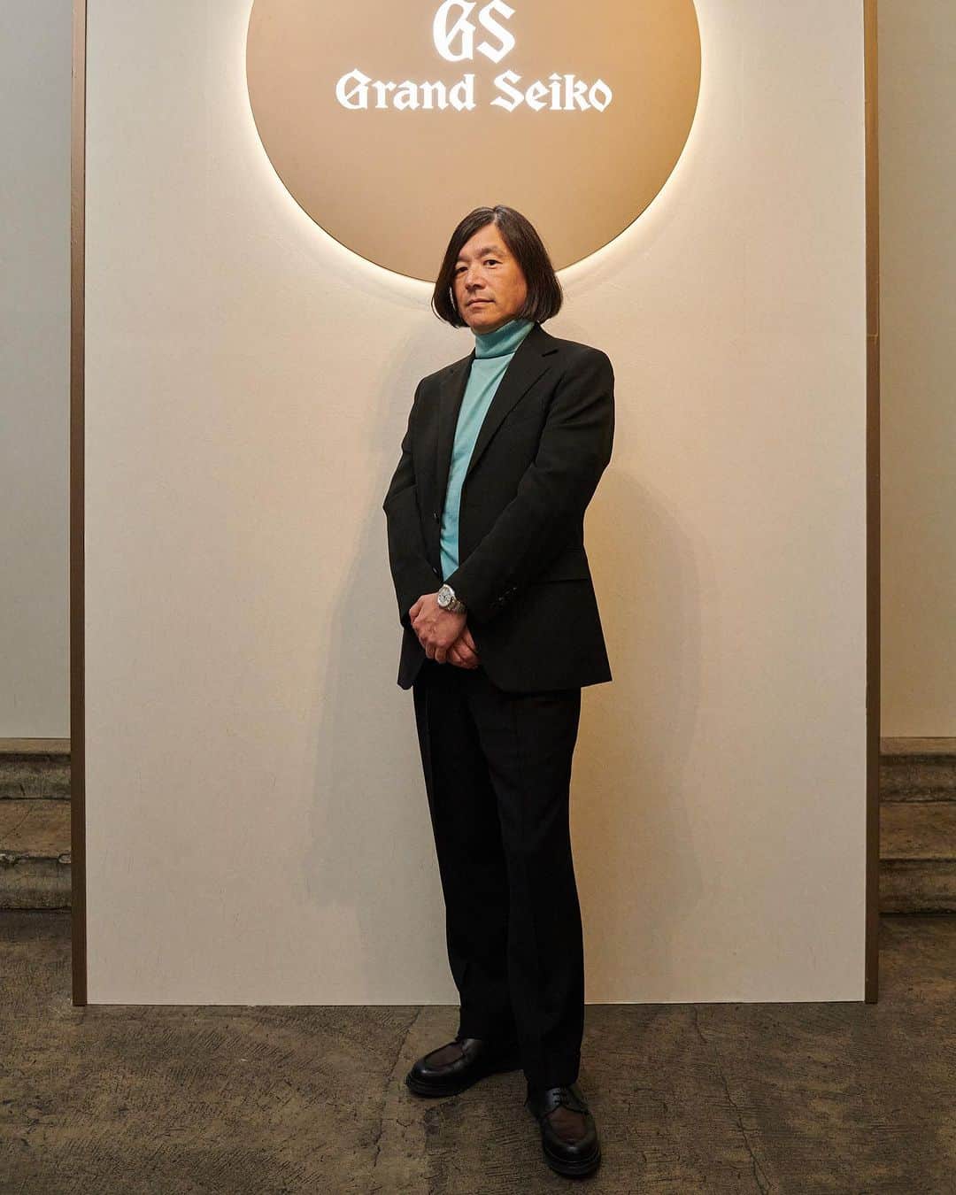 祐真朋樹のインスタグラム：「グランドセイコーのイベント『ALIVE IN TIME through the FIVE SENSES』に行ってきました。五感を揺さぶられる空間体験は、表参道交差点という場所柄、いきなり異次元へトリップしたようでとても楽しかった。グランドセイコーの伝統と進化が合流したかのようなプレゼンテーションは圧巻。改めて、永年SEIKOで培われた職人の技術と、その革新的な理念を知る機会となりました。　　　　　　　　　　　　　　　　　　　　　　　　　　　　　　　　　　　　　　　　　　　　　　　　　　　　　　　　　　　　　　　　　　　　　　　　　　　　　　　　　　　　　  #grandseiko #グランドセイコー #aliveintime #grandseiko5senses #pr @grandseikojapan @lanvincollection_mens  @paraboot_official」