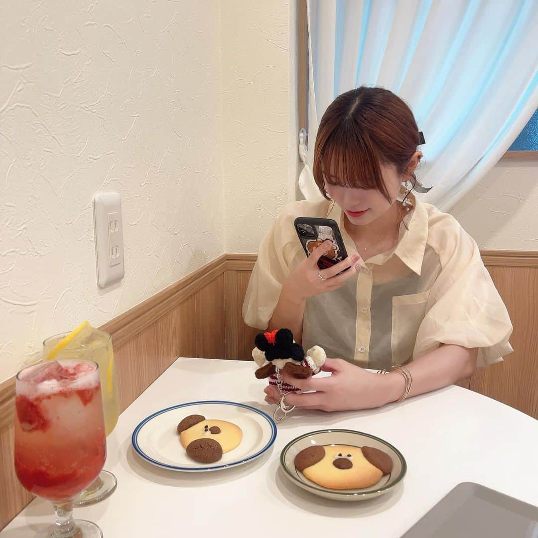 cahoさんのインスタグラム写真 - (cahoInstagram)「🐶  #happydaycafe」9月14日 19時18分 - o0___bb