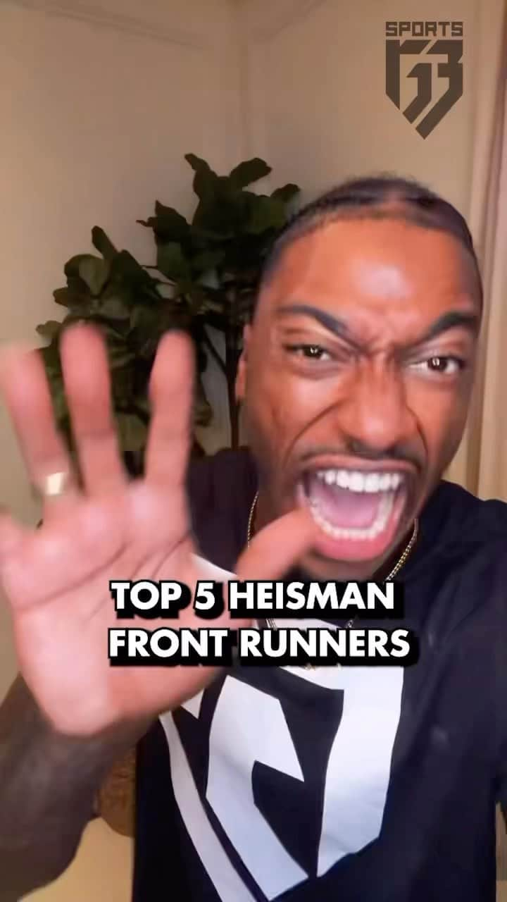 ロバート・グリフィン3世のインスタグラム：「Top 5 HEISMAN Front Runners  1- @ayeeecaleb Williams @uscfb  2- @shedeursanders @cubuffsfootball @deionsanders  3-  Michael Penix Jr. @uw_football  4- @quinn_ewers @texasfootball  5- @jordantrav13 @fsufootball   #collegefootball #heisman #fighton #gobuffs #purplereign #hookem #gonoles #g3classified #g3analysis #rgiii #rg3 #whisperingoaks #rg3sports」