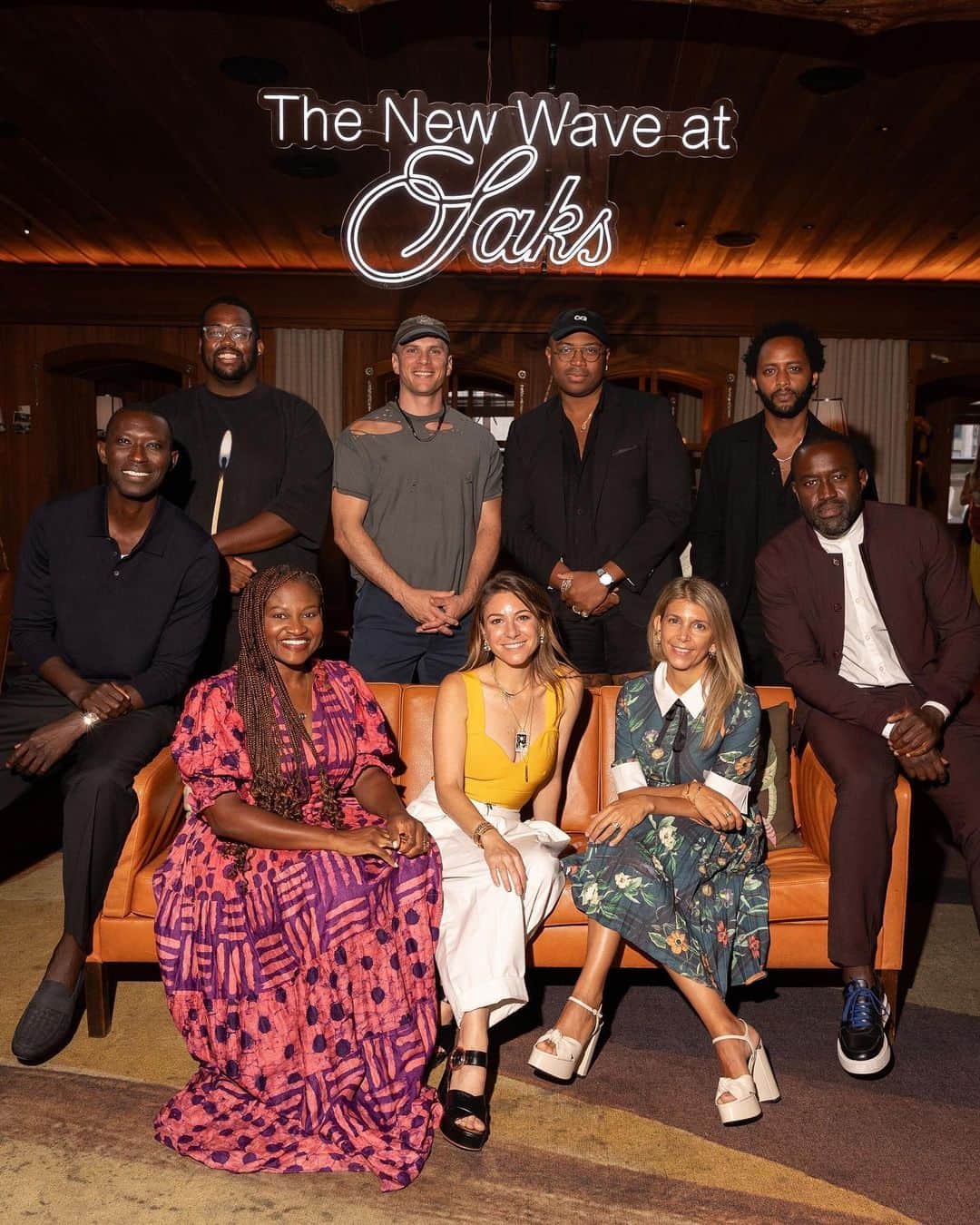 Saks Fifth Avenueのインスタグラム：「Our New Wave class of 2023 has officially graduated. 🎓🎉 Congratulations to all the amazing designers who participated in this year's designer accelerator program. We're still reliving the fun from our graduation party last night and can't wait to see what these rising stars do next. 👏 Tap or head to the link in our bio to shop the designers. #Saks Presented by @mastercard」