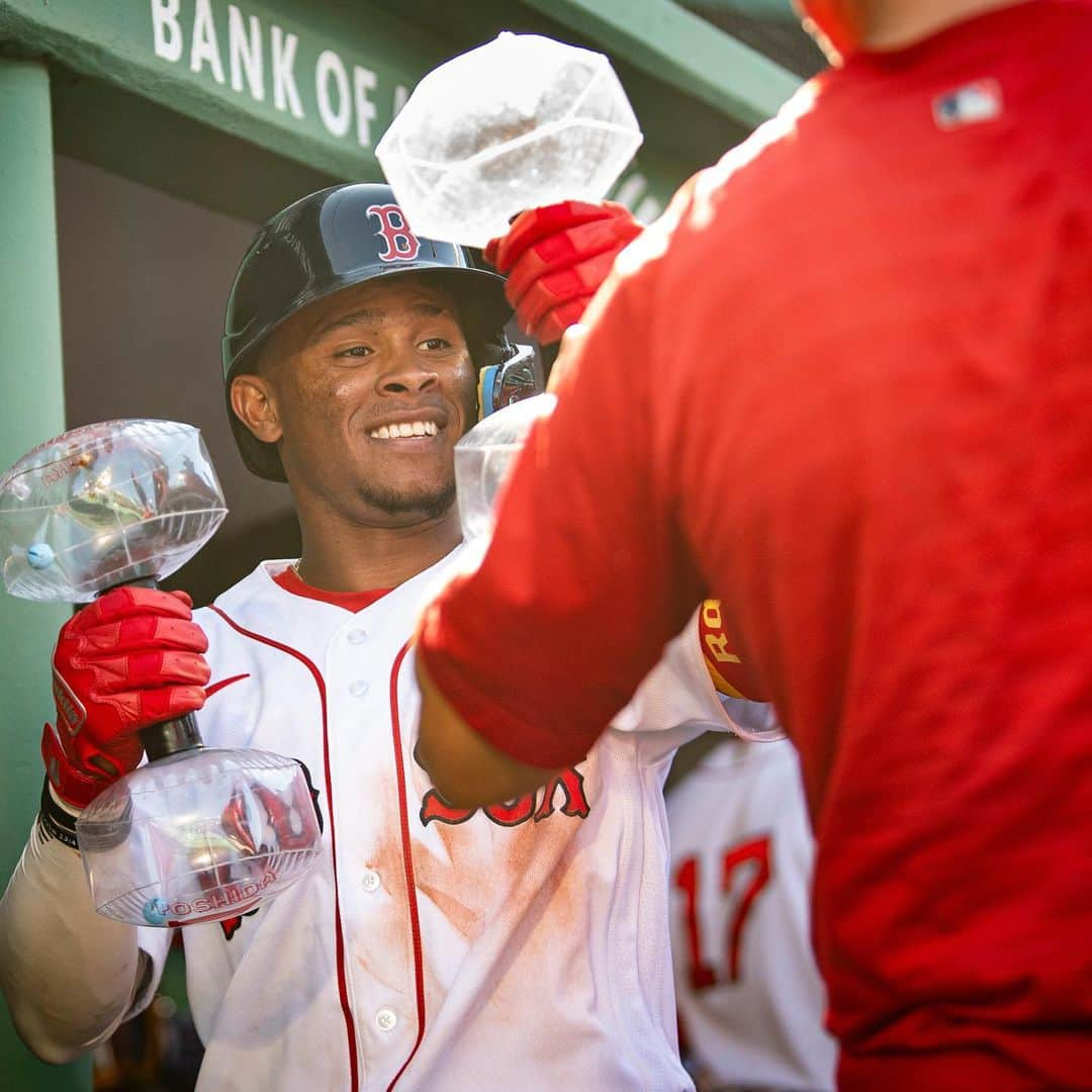 ボストン・レッドソックスのインスタグラム：「Ceddanne’s first Pesky HR 🥹」