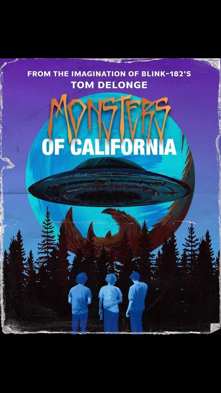 トム・デロングのインスタグラム：「Monsters of California feature film premiering Oct 6th!!」