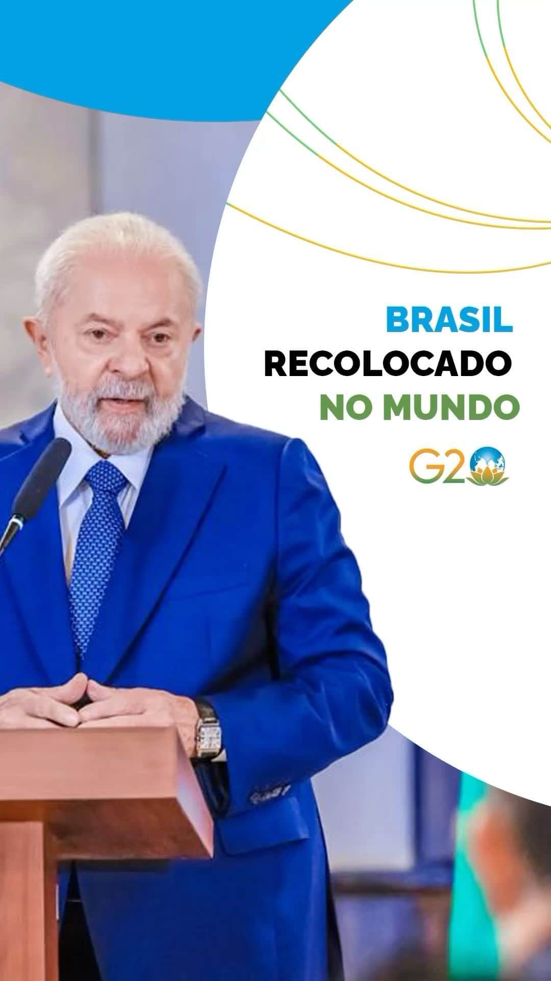 ジルマ・ルセフのインスタグラム：「O Brasil está de volta à geopolítica internacional. Voltamos a ter espaço para discutir políticas importantes em igualdade de condições com todo o mundo.  🎥 Audiovisual/ PR」