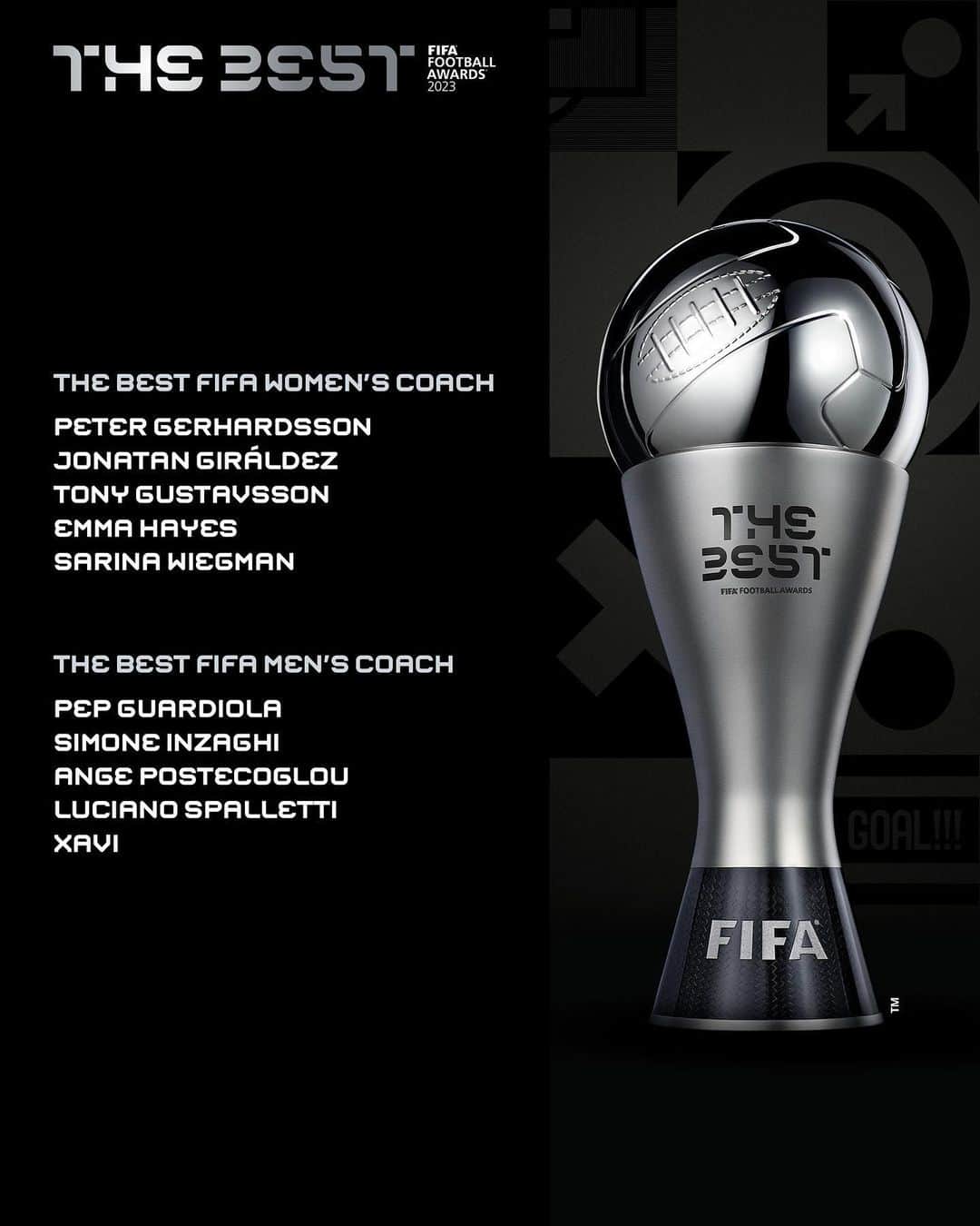 FIFAワールドカップさんのインスタグラム写真 - (FIFAワールドカップInstagram)「#TheBest nominees have been revealed! 👀  Vote now on FIFA.com! 🗳️」9月14日 22時25分 - fifaworldcup