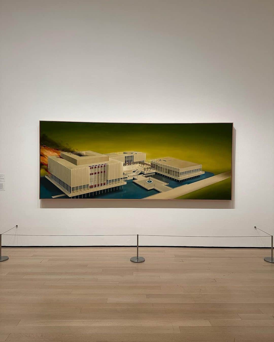 Juxtapoz Magazineさんのインスタグラム写真 - (Juxtapoz MagazineInstagram)「My colleague and I decided to walk through the massive ED RUSCHA / NOW THEN backwards. As in, enter through the end and walk to the beginning and then from the beginning to the end again. When perhaps one of the most famous American artists starts his career-defining retrospecitve at MoMA with the quote, “I don’t have any Seine River like Monet... I’ve just got US 66 between Oklahoma and Los Angeles," highways go both ways so start at the end and end at the beginning. And then beginning to end. As a master of words, a commander of language and subtext, as someone interested in the shape of things and the repetition of things and the power of seemingly obtuse and banal things, Ruscha has, in a sense, been at the forefront of postwar American art, a linguist of expansion and scientist of scale. What has often struck me about Ruscha is that even though he paints as if the skies would never end and the landscape was ever so mighty and vast, he was also obsessed with the minutiae of humankind. And that is why ED RUSCHA / NOW THEN is so substantially satisfying. — @epricco   “ED RUSCHA / NOW THEN" is now on view at @themuseumofmodernart」9月14日 22時47分 - juxtapozmag