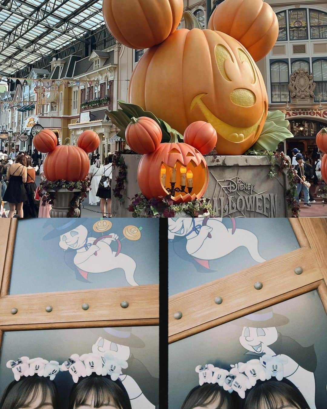 SHIHORINさんのインスタグラム写真 - (SHIHORINInstagram)「ꕀ🎃👻🖤🧡˒˒  Disney Halloween2023♡♥ 今年のグッズもかわいい🎃🫶🏻  灼熱すぎてほぼ休憩してたね🫠🫠笑 スプブ完全版も早くみたいな🐭👻🤍🖤 まうすびーと自由席復活嬉しい&ラス回当たって2回みれてはっぴーすぎた🥹♡  ハロウィン何回いけるかな〜🎃♡  #shihorin__disney #tokyodisneyland #tokyodisneyresort #disneyhalloween #disneyhalloween2023 #東京ディズニーランド #東京ディズニーリゾート #ディズニーハロウィン #ディズニーハロウィン2023 #ディズニーハロウィングッズ #ミニーカチューシャ」9月14日 23時16分 - shihoriiin49