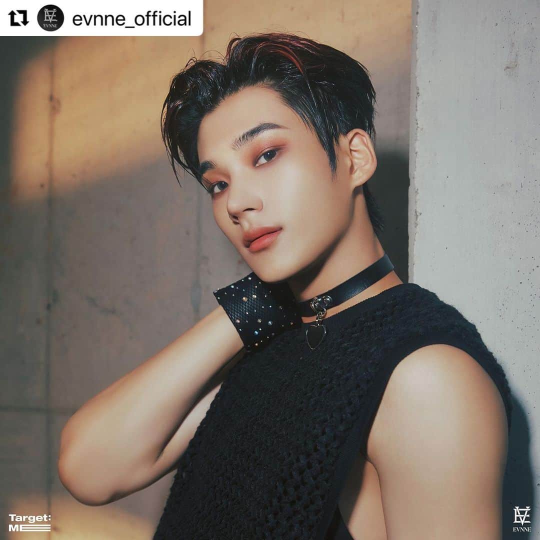 Jellyfish Entertainmentのインスタグラム：「#Repost @evnne_official with @use.repost ・・・ EVNNE 1st Mini Album [Target: ME] 🎯  Concept Photo DIGIPACK ver. #박한빈 #PARKHANBIN  #EVNNE #이븐 #Target_ME #TROUBLE #20230919_6PM」